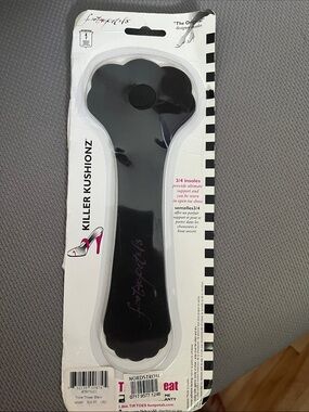 Footpets Killer Kushionz Black 3/4 Insole for Women